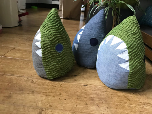 Shark head doorstops