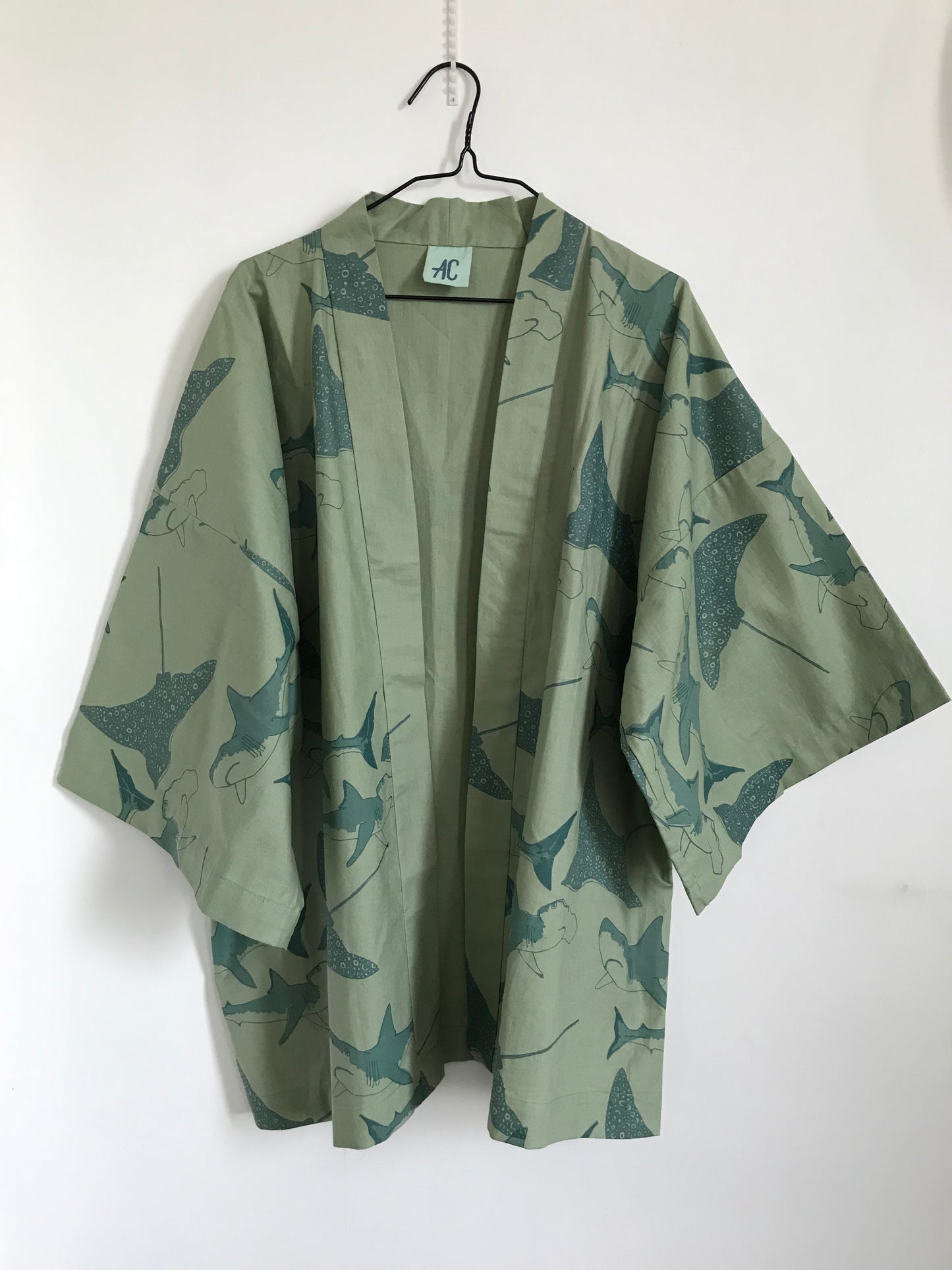 Housecoat in green