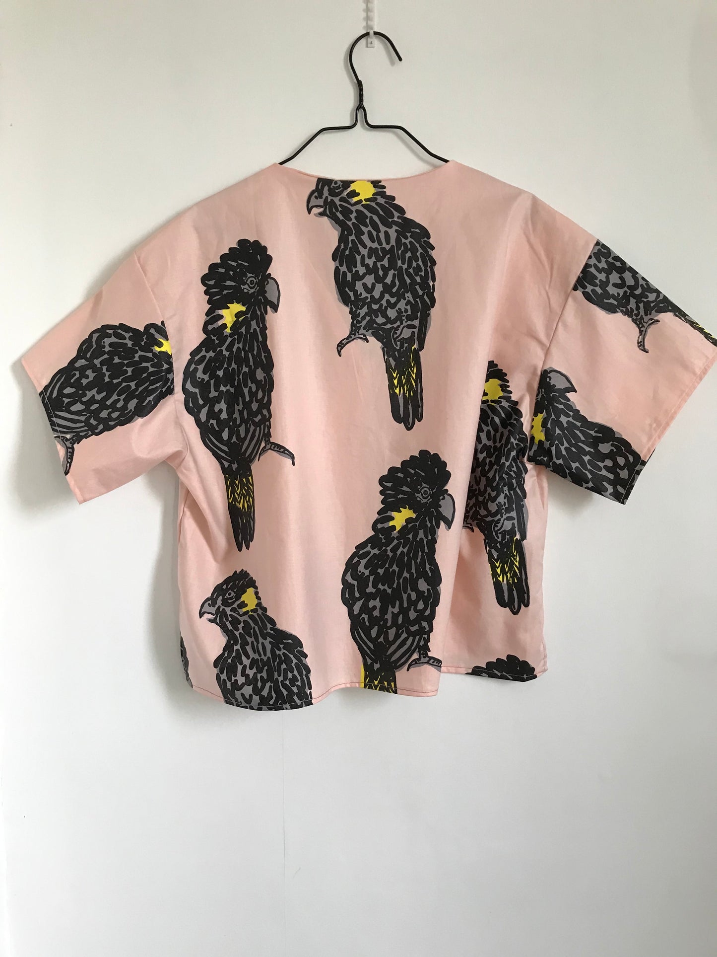 Shirtlet Yellow Tailed Black Cockatoos