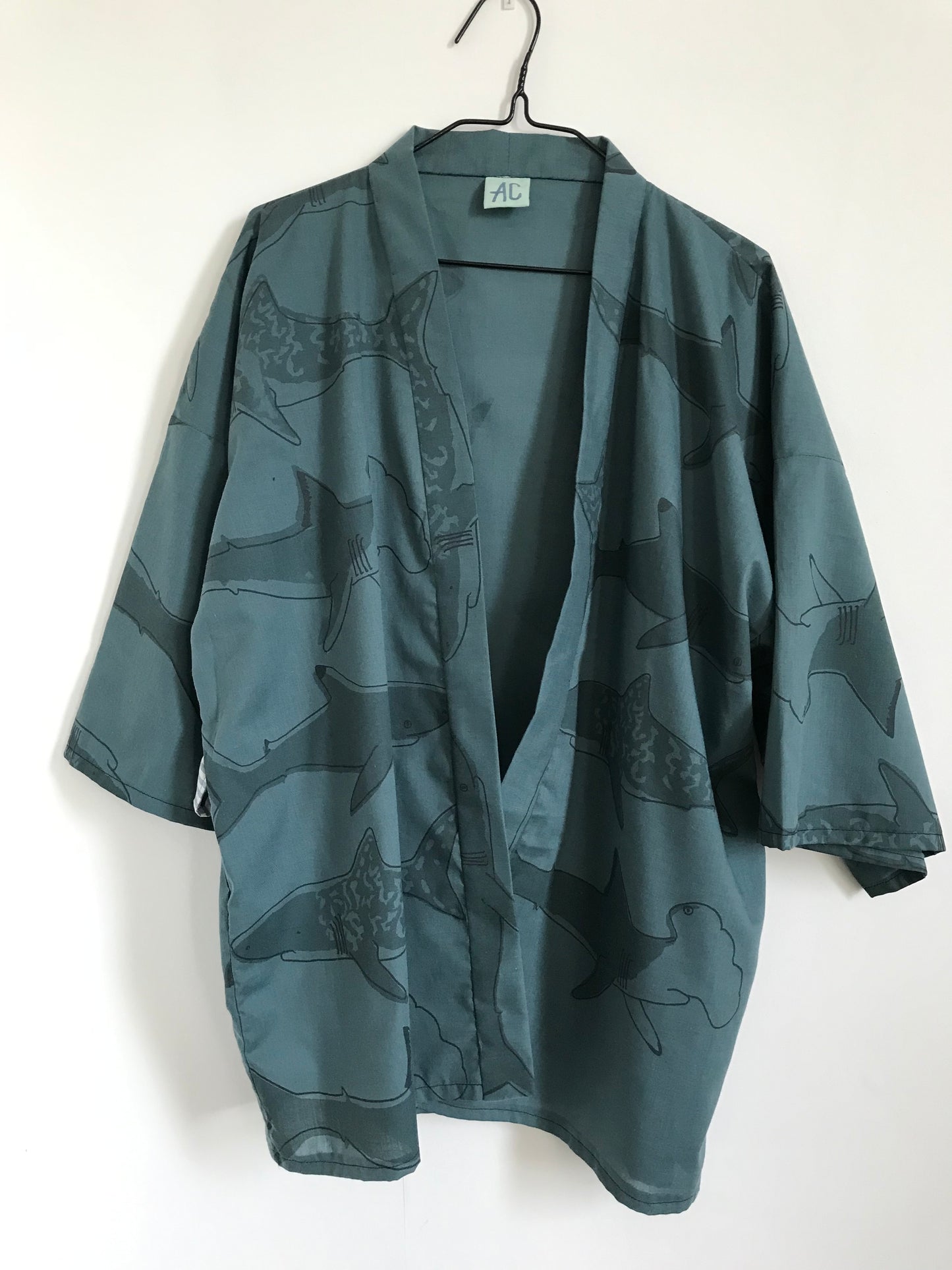 Housecoat Grey Shark Medley