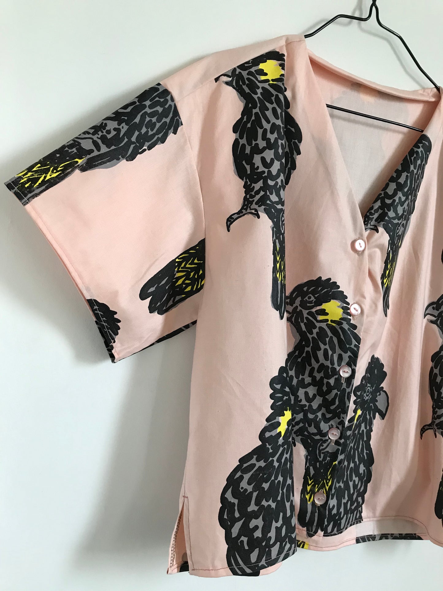 Shirtlet Yellow Tailed Black Cockatoos