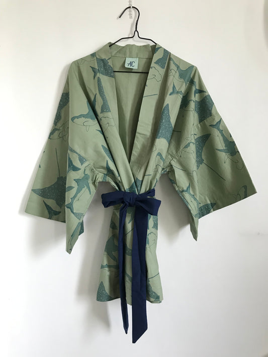 Housecoat in green