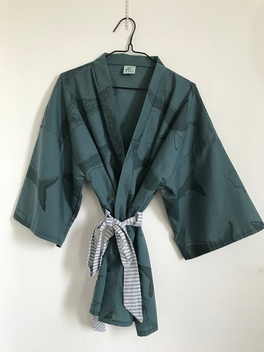 Housecoat Grey Shark Medley