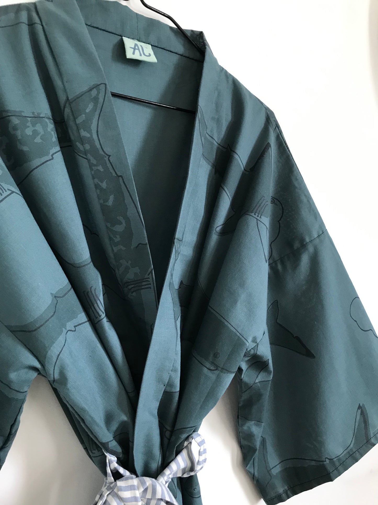 Housecoat Grey Shark Medley