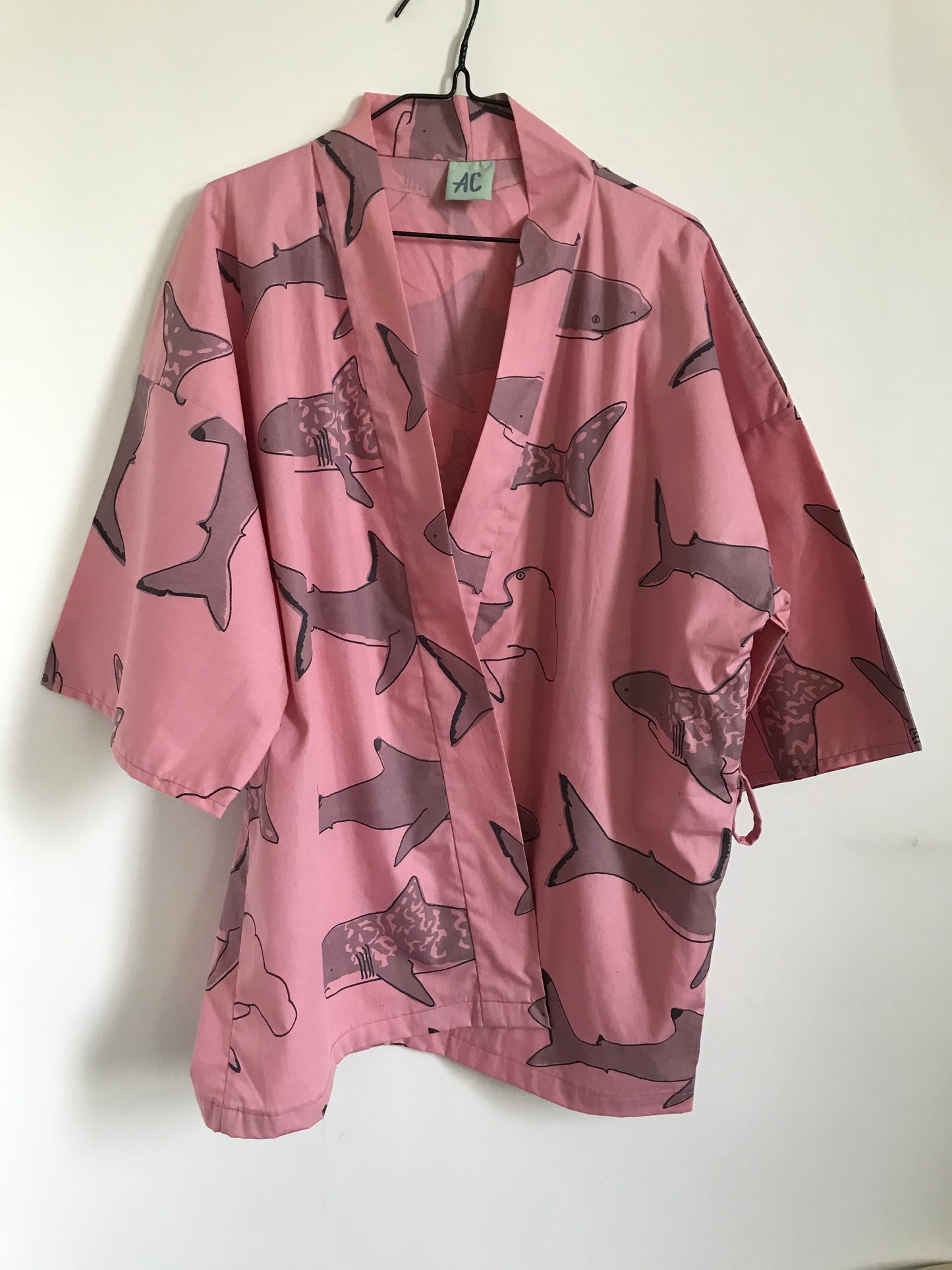 Housecoat in pink