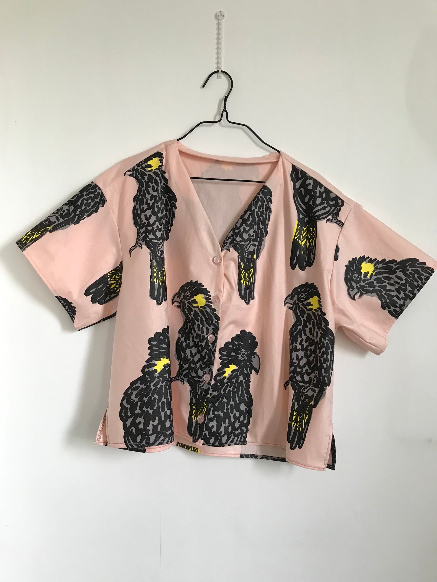 Shirtlet Yellow Tailed Black Cockatoos