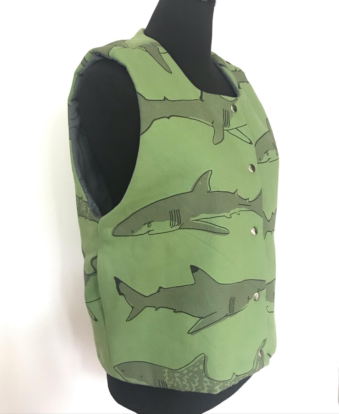 Shark Print Bodywarmer